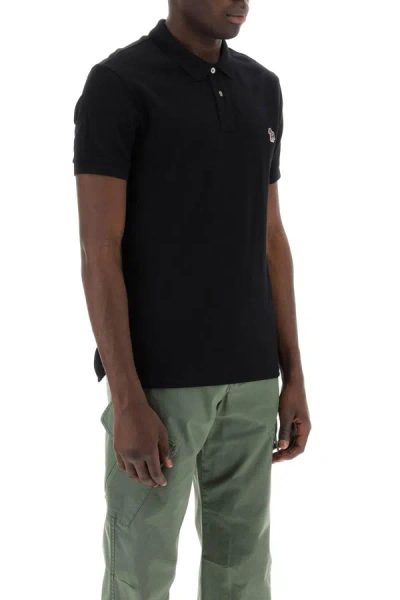 Shop Ps By Paul Smith Ps Paul Smith Slim Fit Polo Shirt In Organic Cotton