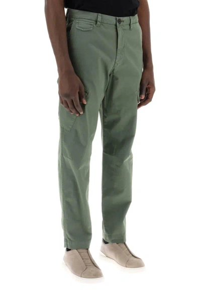 Shop Ps By Paul Smith Ps Paul Smith Stretch Cotton Cargo Pants For Men/w