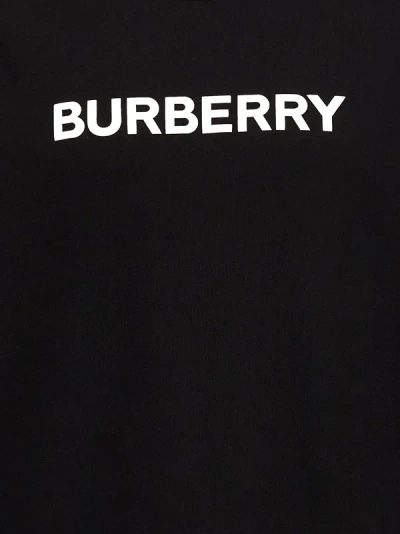 Shop Burberry Logo Print Sweatshirt Black