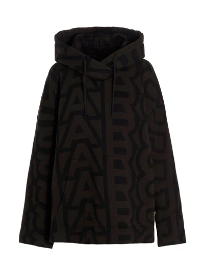 Shop Marc Jacobs Monogram Sweatshirt Black