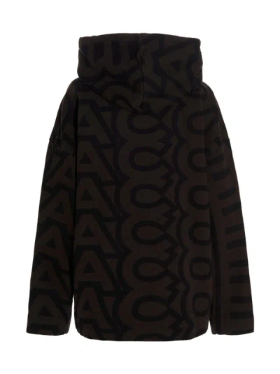 Shop Marc Jacobs Monogram Sweatshirt Black