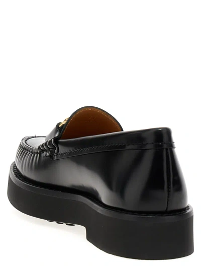 Shop Tod's T Timeless Loafers Black
