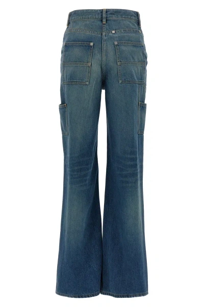 Shop Givenchy Women 'wide Leg' Jeans In Blue