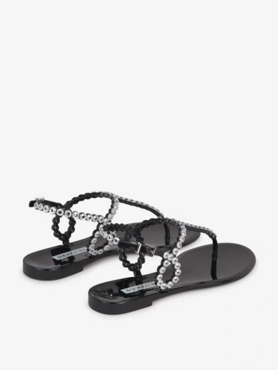 Shop Aquazzura Almost Bare Sandals In Cushioned Leather Insole