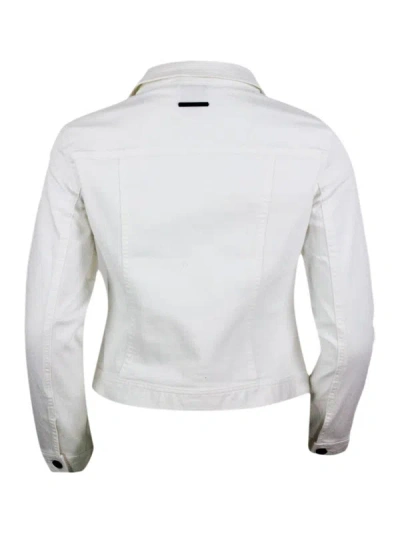 Shop Armani Exchange Jackets In White