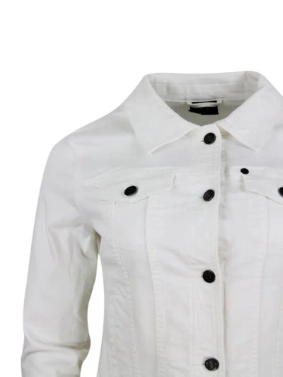 Shop Armani Exchange Jackets In White