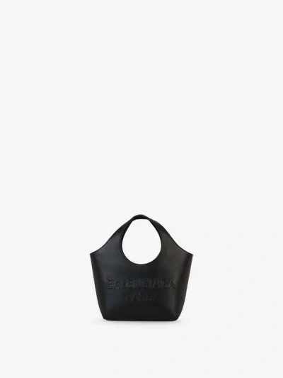 Shop Balenciaga Xs Mary-kate Hand Bag In Negre