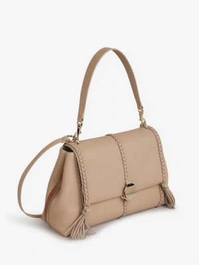Shop Chloé Penelope M Shoulder Bag In Rosa Envellit
