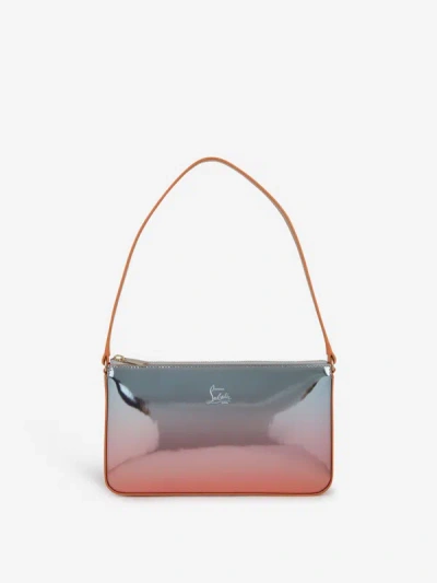 Shop Christian Louboutin Patent Leather Shoulder Bag In Multicolor