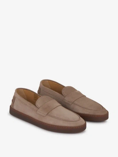 Shop Henderson Baracco Moccasins Sifnos.s.46 In Beix