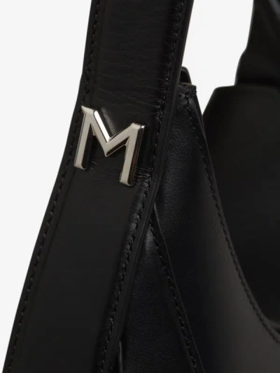 Shop Mugler Spiral Curve Shoulder Bag 02 In Spiral Shape Design