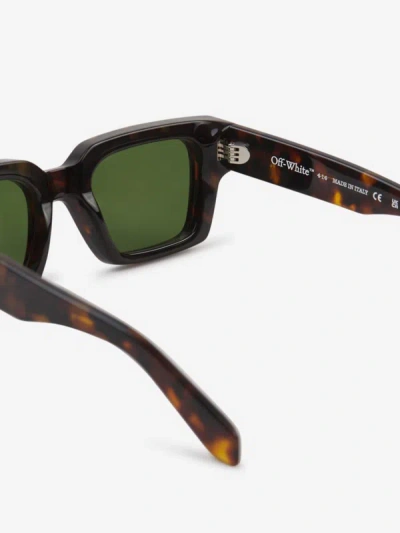 Shop Off-white Squared Virgil Sunglasses In Carei