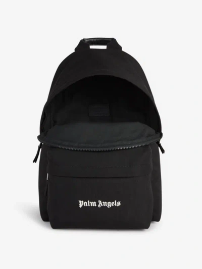 Shop Palm Angels Logo Backpack In Negre