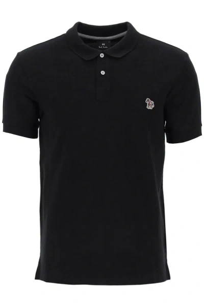 Shop Ps By Paul Smith Ps Paul Smith Slim Fit Polo Shirt In Organic Cotton