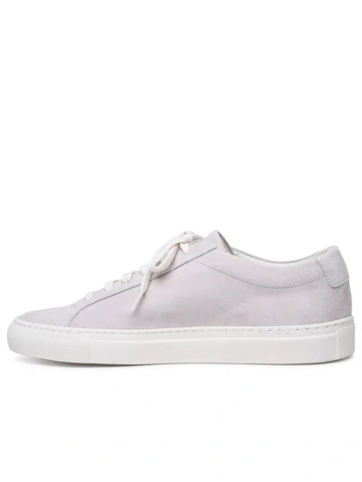 Common Projects Achilles Suede Sneakers In Nude