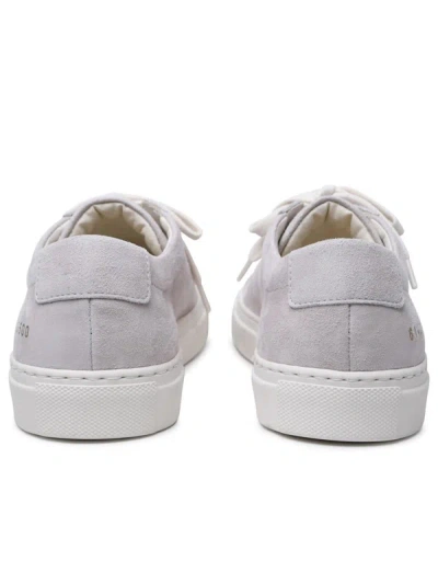 Common Projects Achilles Suede Sneakers In Nude