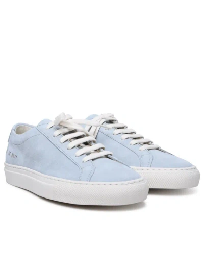 Shop Common Projects Sneaker Achilles Contrast In Blue