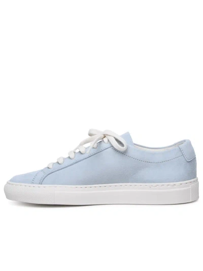 Shop Common Projects Sneaker Achilles Contrast In Blue