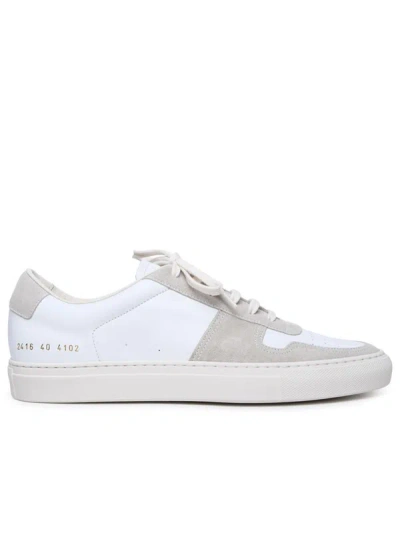 Shop Common Projects Sneaker Bball Duo In White