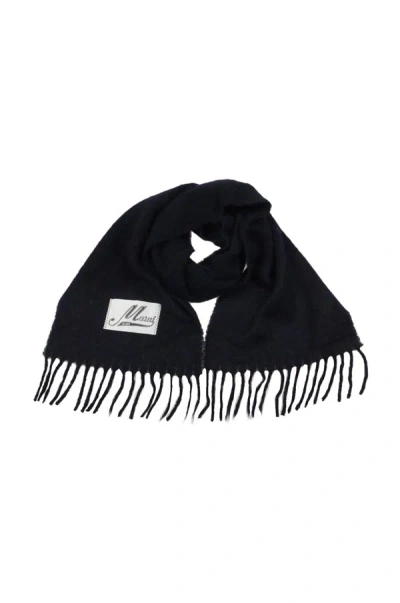 Shop Marni Scarfs In Blublack