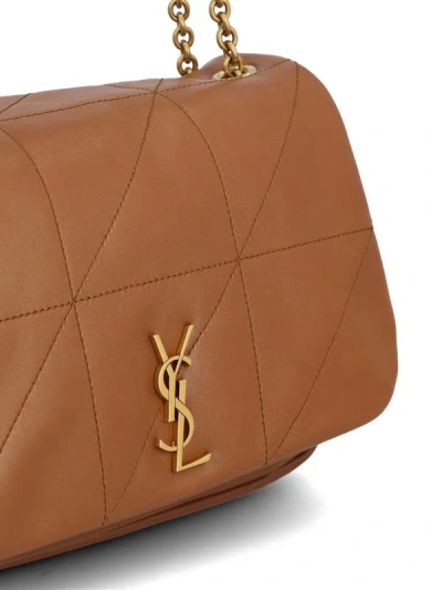 Shop Saint Laurent Handbags In Light Fox