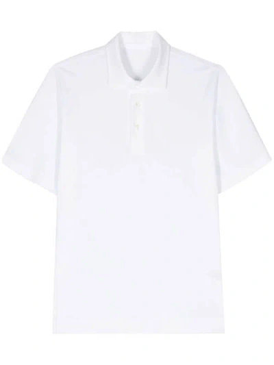 Shop Circolo 1901 Classic Pique Polo Shirt In White