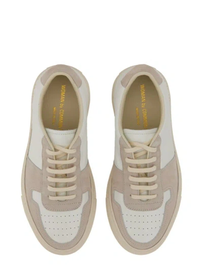 Shop Common Projects "bball" Sneaker In Nude