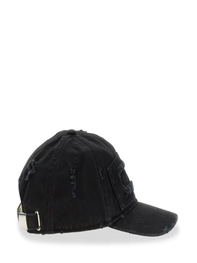 Shop Diesel Baseball Cap In Black