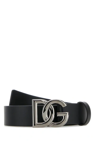 Shop Dolce & Gabbana Belt In 80999