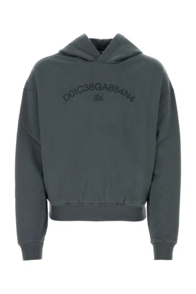 Shop Dolce & Gabbana Sweatshirts In Gray