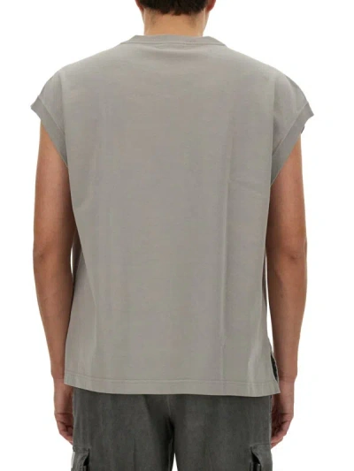 Shop Dolce & Gabbana T-shirt With Logo In Grey