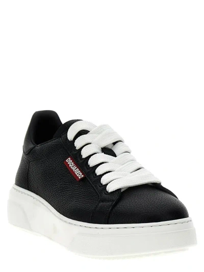 Shop Dsquared2 'bumper' Sneakers In Black