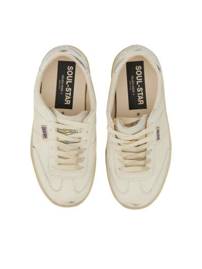 Shop Golden Goose "soul Star" Sneaker In White