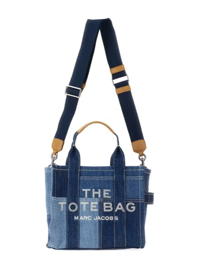 Shop Marc Jacobs "the Tote" Bag Small In Denim