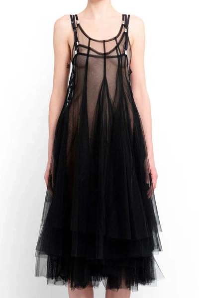 Shop Noir Kei Ninomiya Dresses In Black