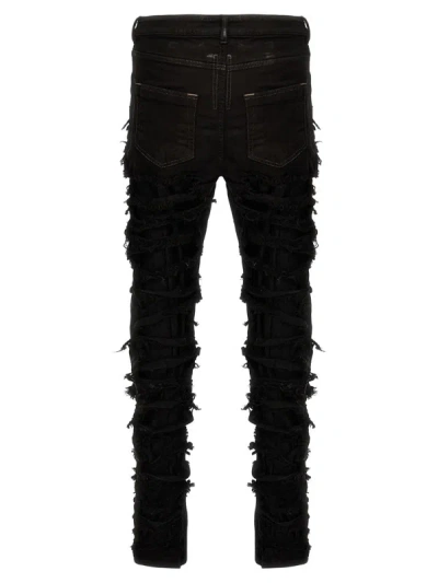 Shop Rick Owens Drkshdw 'detroit Cut' Jeans In Black