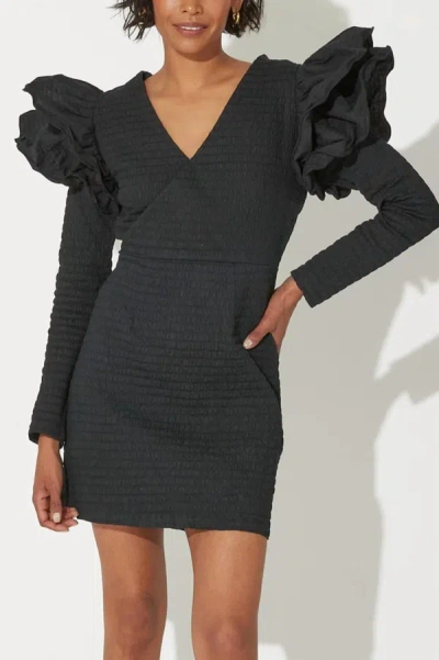 Shop Cleobella Brigitta Mini Dress In Black