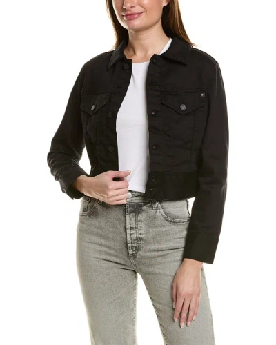 Shop Ag Jeans Jemma Crop Jacket In Black