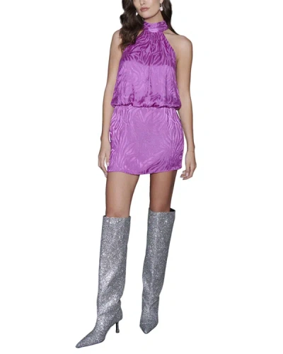 Shop Saylor Revna Mini Dress In Purple