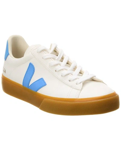 Shop Veja Campo Leather Sneaker In White