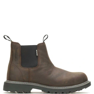 Wolverine Men's Floorhand Work Romeo Boot In Dark Brown In Brown