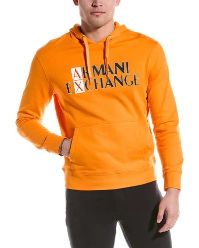 Shop Armani Exchange Sweatshirt In Orange