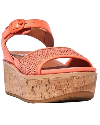Shop Fitflop Eloise Leather Sandal In Pink