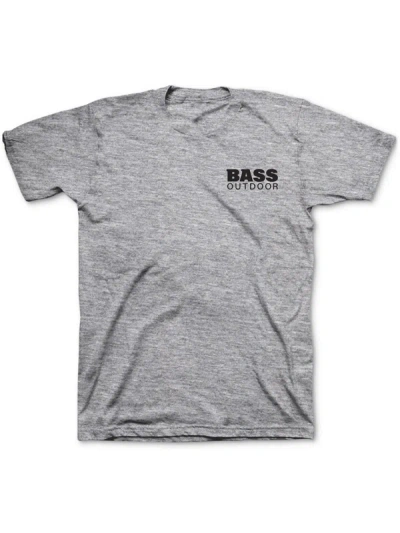 Shop Bass Outdoor Mens Graphic Logo T-shirt In Grey