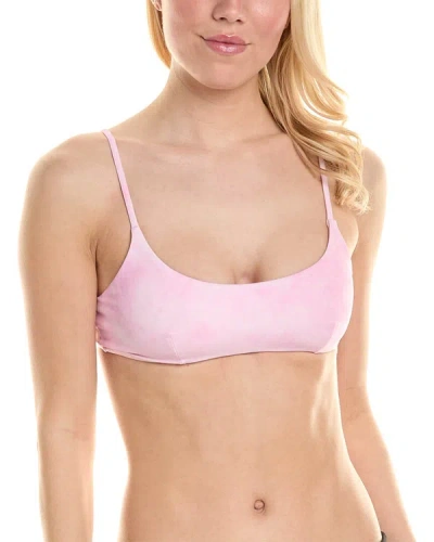 Shop Onia Sarita Bikini Top In Pink