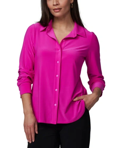 Shop Franne Golde Katherine Shirt In Pink
