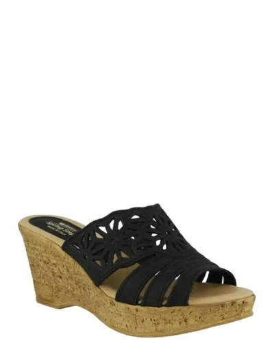Shop Spring Step Shoes Dora Sandals In Black