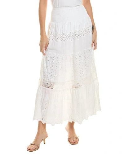 Shop Raga Darsha Maxi Skirt In White