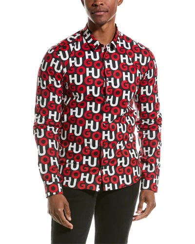 Shop Hugo Boss Shirt In Red