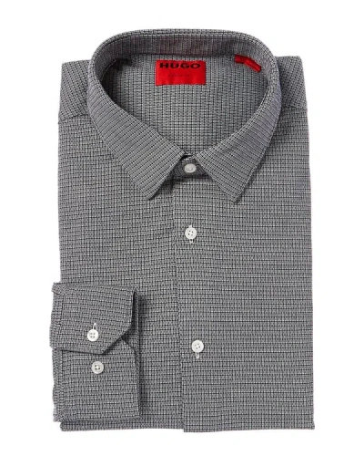 Shop Hugo Boss Extra Slim Fit Dress Shirt In Grey